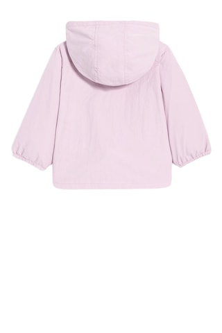 Corta-vento com capuz - Malva - Obaïbi