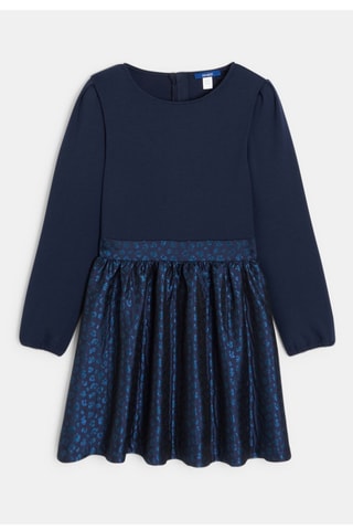 Vestido - Azul-marinho - Okaïdi