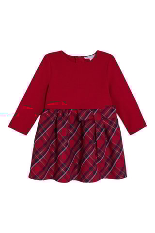 Vestido efeito ilusório - Vermelho - Obaïbi