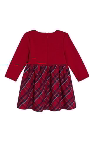 Vestido efeito ilusório - Vermelho - Obaïbi