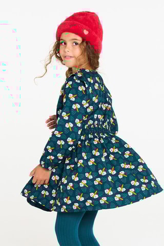 Vestido - Azul-noite - Okaïdi