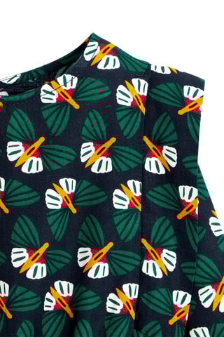 Vestido - Azul-noite - Okaïdi