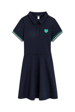 Vestido-polo - Azul-marinho - Okaidi