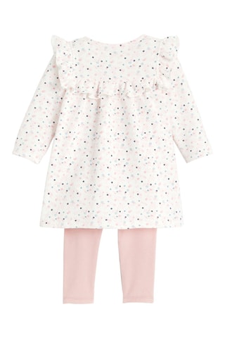 Vestido e calças - Rosa-maquilhagem - Obaibi