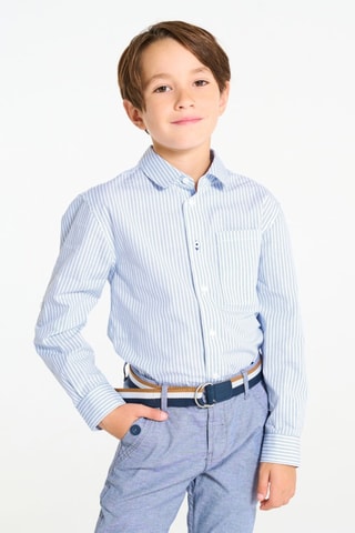 Camisa - Azul-celeste - Okaïdi