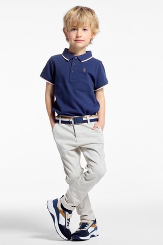 Polo - Azul-marinho - Okaïdi