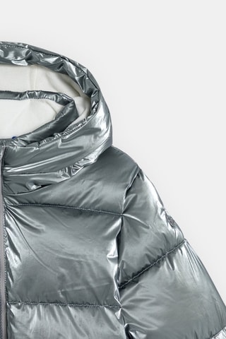 Blusão com capuz - Cinzento-claro - Okaïdi