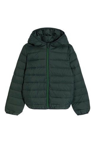 Blusão com capuz - Verde-escuro - Okaïdi