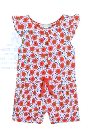 Macacão curto - Vermelho - Obaibi