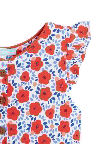 Macacão curto - Vermelho - Obaibi