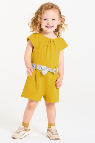 Macacão curto - Amarelo - Obaibi