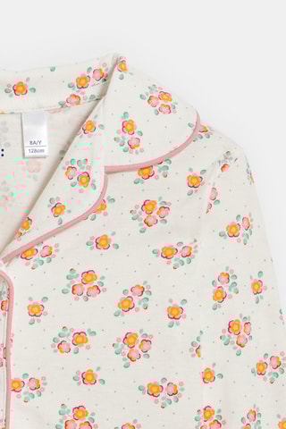 Pijama - Branco e rosa - Okaïdi