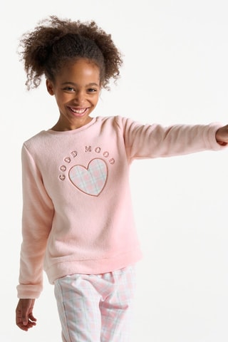 Pijama - Rosa-velho e branco - Okaïdi