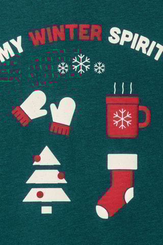 T-shirt - Verde-escuro - Okaïdi