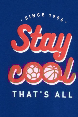 T-shirt - Azul-real - Okaïdi