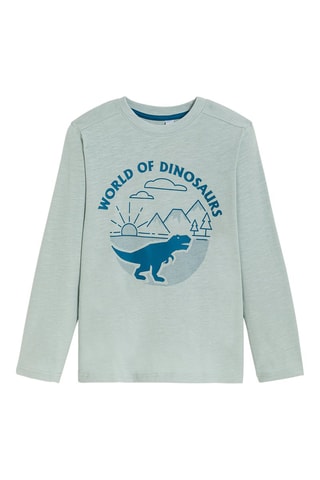 T-shirt - Azul-celeste - Okaïdi