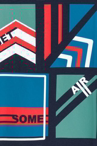 T-shirt - Azul-marinho - Okaïdi