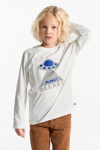 T-shirt - Branco - Okaïdi