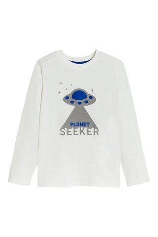 T-shirt - Branco - Okaïdi