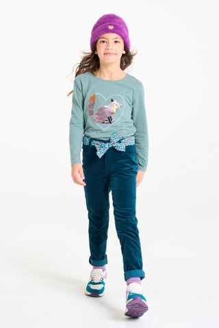 T-shirt - Azul-celeste - Okaïdi