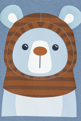 T-shirt - Azul-celeste mesclado - Obaïbi