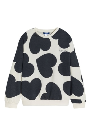 Sweat - Preto e branco - Okaïdi