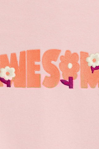 Sweat com capuz - Rosa e laranja - Okaïdi