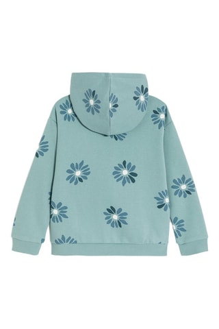 Sweat com capuz - Azul - Okaïdi