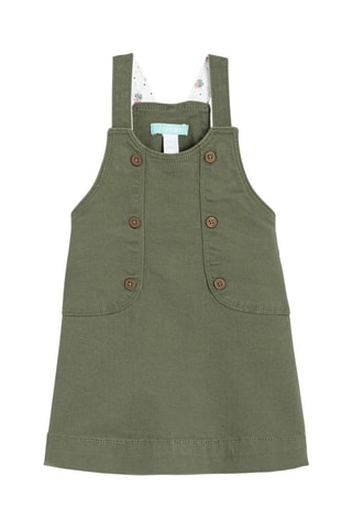 Vestido e t-shirt - Verde - Obaibi