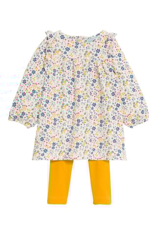 Vestido e leggings - Azul-marinho - Obaïbi