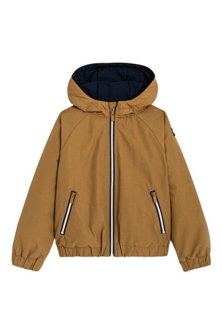 Corta-vento com capuz - Castanho - Okaïdi