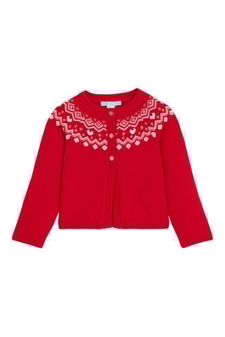 Casaco de malha - Vermelho - Obaïbi