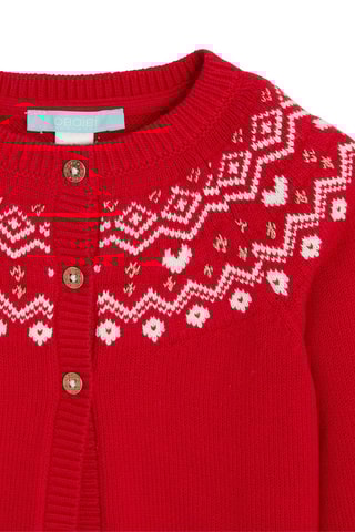 Casaco de malha - Vermelho - Obaïbi