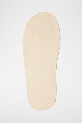 Chaussons en laine La mi marinière bleue - Bleu