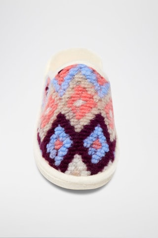 Chaussons en laine La Tricot - Beige