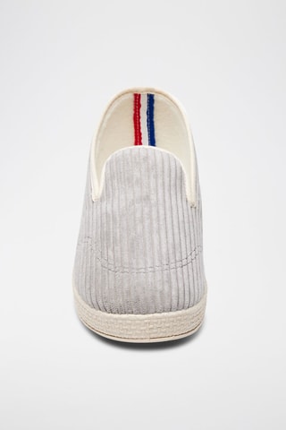 Chaussons La Côtelée grise - Gris