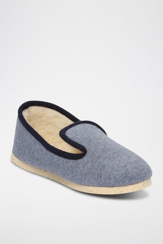 Chaussons Beckett - Bleu chiné