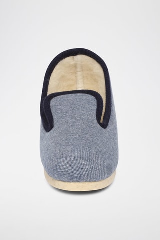 Chaussons Beckett - Bleu chiné