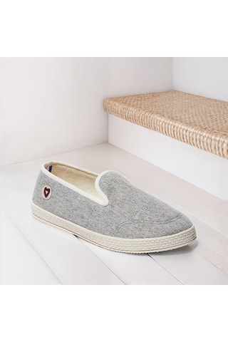 Charentaises La Toile - Gris souris