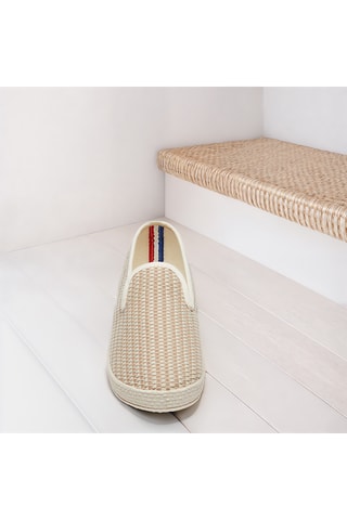 Charentaises La Damier - Taupe