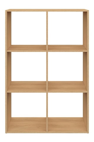 Meuble de rangement Faustine 6 cases - 60 x 30 x 88 cm 