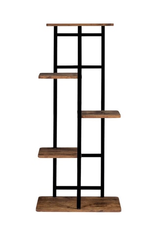 Porte-plante Elize - Naturel et noir