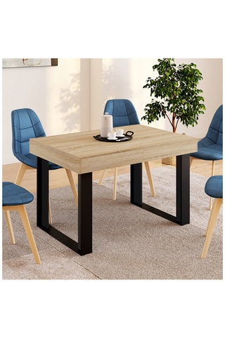 Table extensible Brixton - 160 x 75 x 80 cm