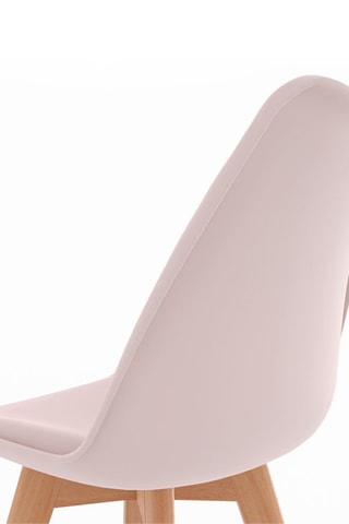 4 chaises Nordia -  Multicolore