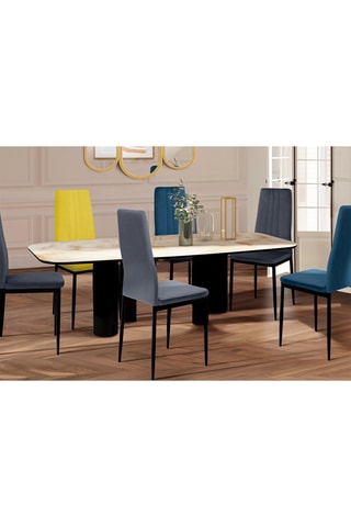 6 chaises Jade - 39 x 96 x 41,5 cm