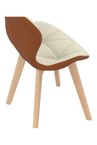 4 chaises en bois Gladys - 50 x 79 x 46 cm