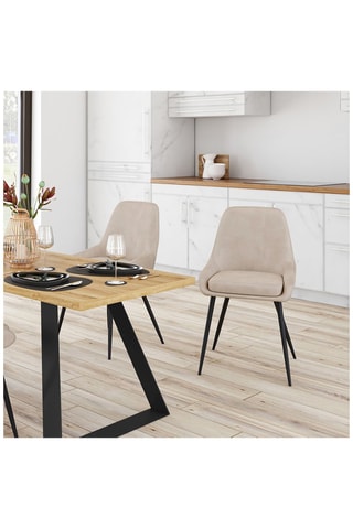 2 chaises Olivia - 47,5 x 79 x 54 cm