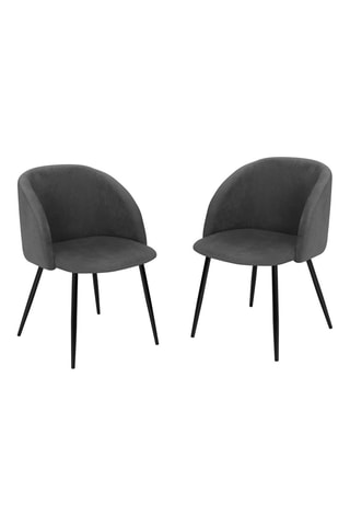 2 chaises Nina - 52 x 60 x 79 cm