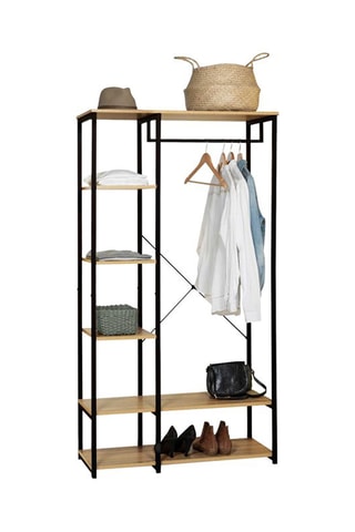 Dressing double Manufacture - Noir et imitation bois