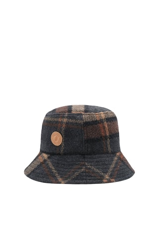 Bob en laine Gypsy Gris foncé et marron